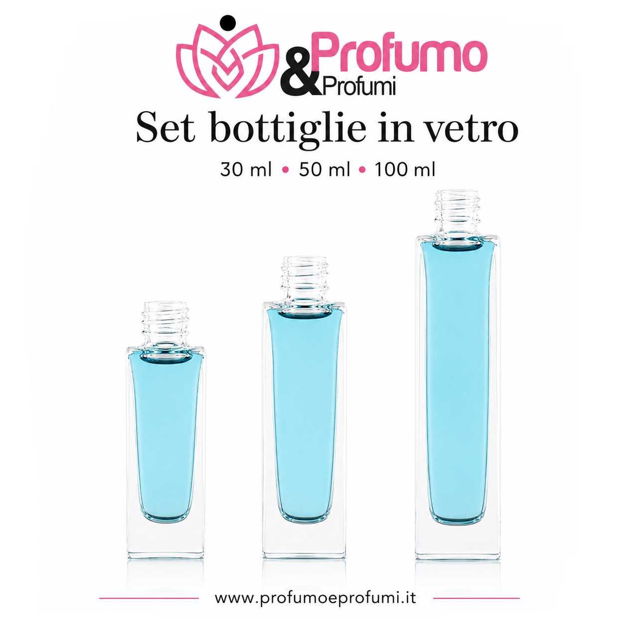 CLIO BOTTIGLIE VETRO 30 50 100 ML